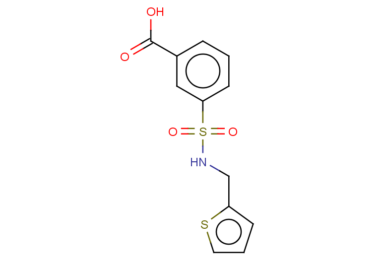 3-[(thiophen-2-ylmethyl)sulfamoyl]benzoic acid