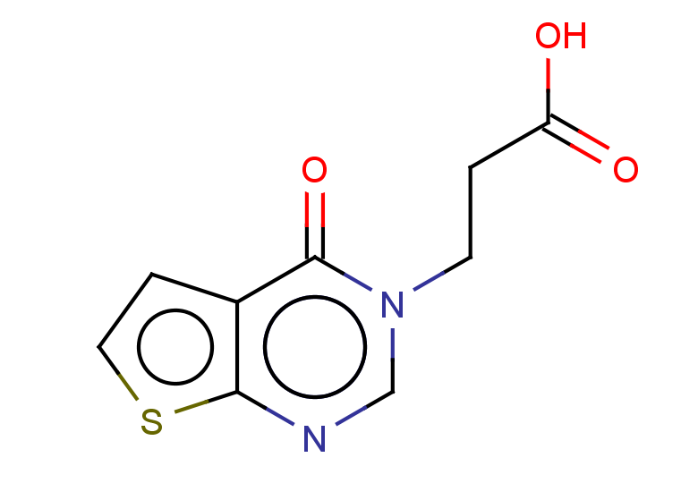 3-{4-oxo-3H,4H-thieno[2,3-d]pyrimidin-3-yl}propanoic acid
