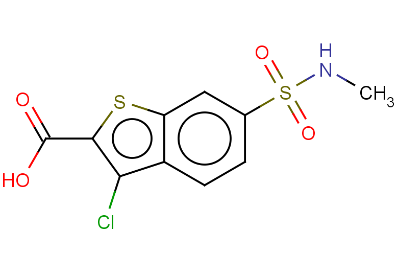 3-chloro-6-(methylsulfamoyl)-1-benzothiophene-2-carboxylic acid