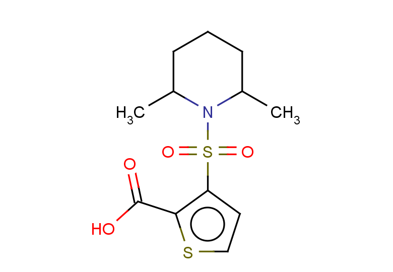 3-[(2,6-dimethylpiperidin-1-yl)sulfonyl]thiophene-2-carboxylic acid