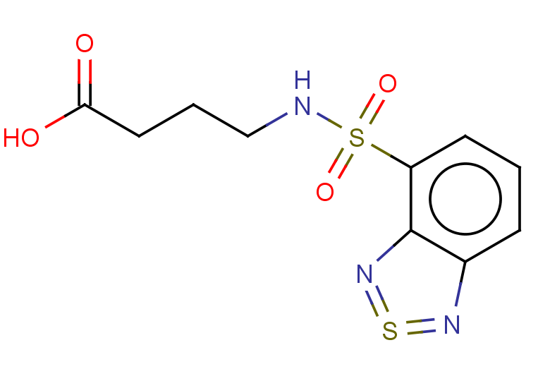4-(2$l^{4},1,3-benzothiadiazole-4-sulfonamido)butanoic acid