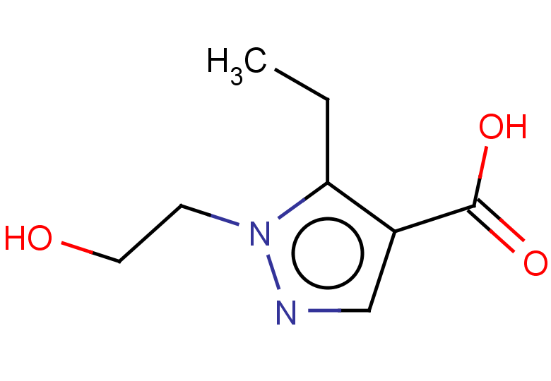 5-ethyl-1-(2-hydroxyethyl)-1H-pyrazole-4-carboxylic acid