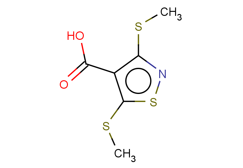 bis(methylsulfanyl)-1,2-thiazole-4-carboxylic acid