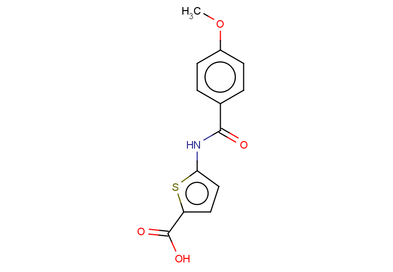 5-(4-methoxybenzamido)thiophene-2-carboxylic acid