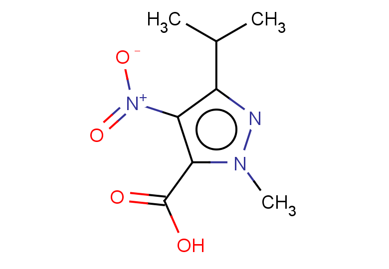 1-methyl-4-nitro-3-(propan-2-yl)-1H-pyrazole-5-carboxylic acid