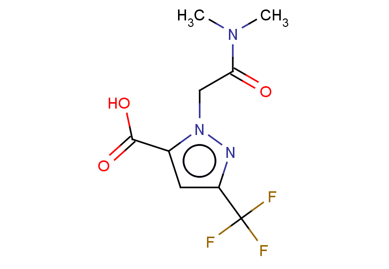 1-[(dimethylcarbamoyl)methyl]-3-(trifluoromethyl)-1H-pyrazole-5-carboxylic acid