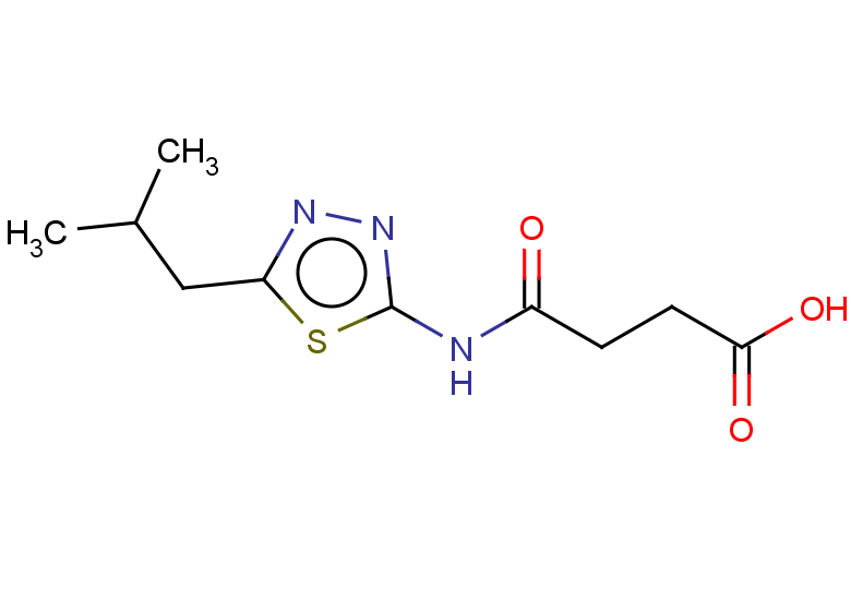 3-{[5-(2-methylpropyl)-1,3,4-thiadiazol-2-yl]carbamoyl}propanoic acid