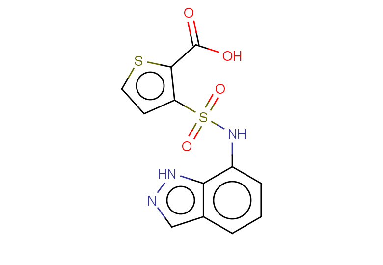 3-[(1H-indazol-7-yl)sulfamoyl]thiophene-2-carboxylic acid
