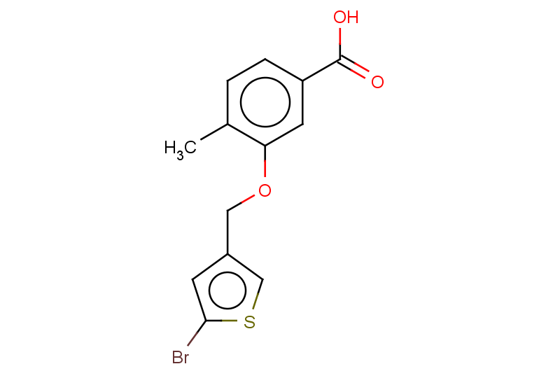 3-[(5-bromothiophen-3-yl)methoxy]-4-methylbenzoic acid
