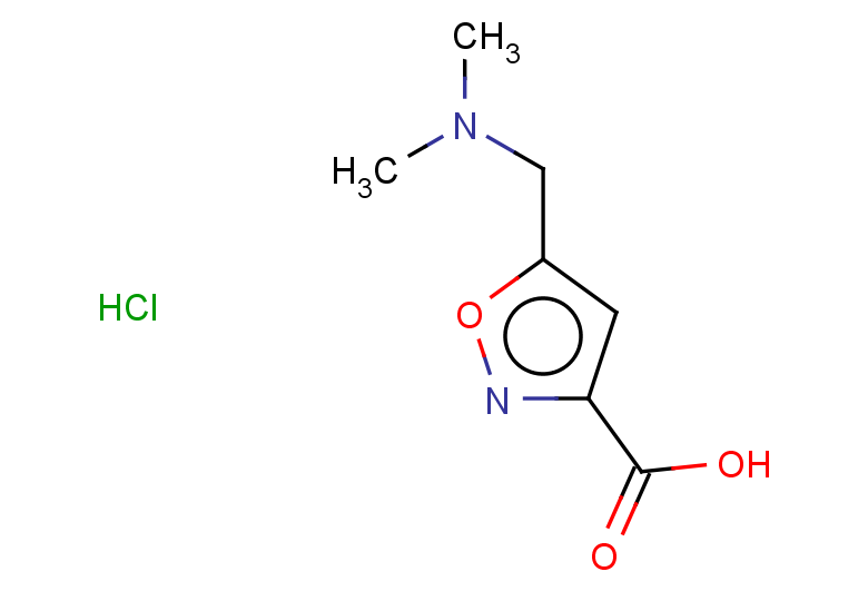 5-[(dimethylamino)methyl]-1,2-oxazole-3-carboxylic acid hydrochloride