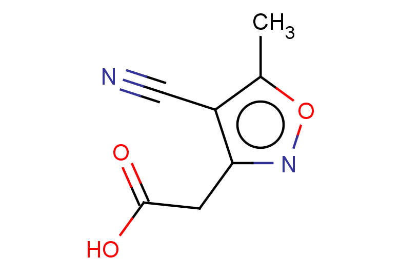 2-(4-cyano-5-methyl-1,2-oxazol-3-yl)acetic acid
