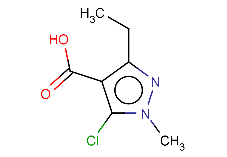 5-chloro-3-ethyl-1-methyl-1H-pyrazole-4-carboxylic acid