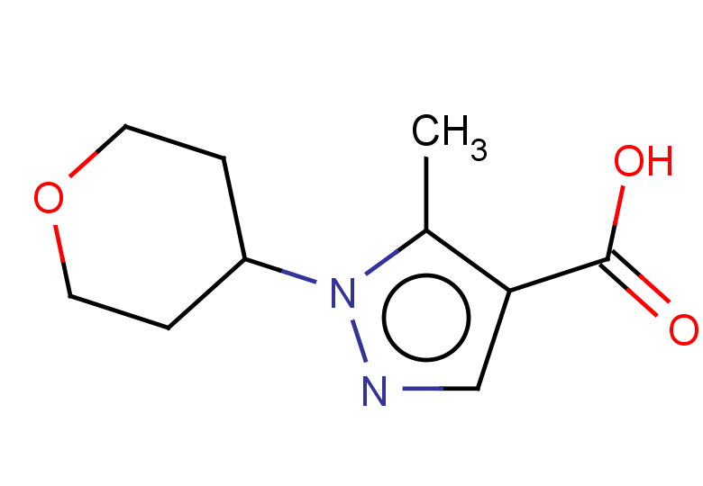 5-methyl-1-(oxan-4-yl)-1H-pyrazole-4-carboxylic acid