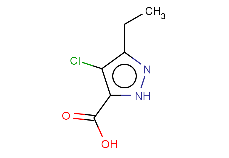 4-chloro-3-ethyl-1H-pyrazole-5-carboxylic acid
