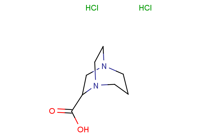 1,5-diazabicyclo[3.2.2]nonane-6-carboxylic acid dihydrochloride