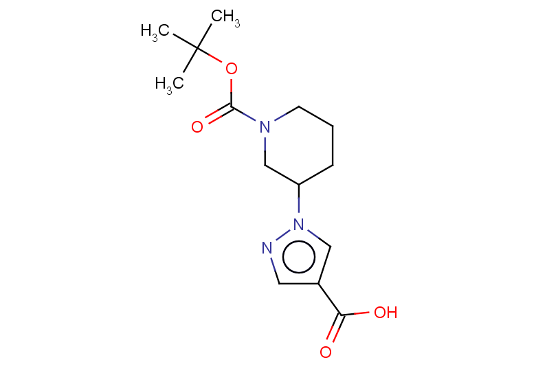 1-{1-[(tert-butoxy)carbonyl]piperidin-3-yl}-1H-pyrazole-4-carboxylic acid