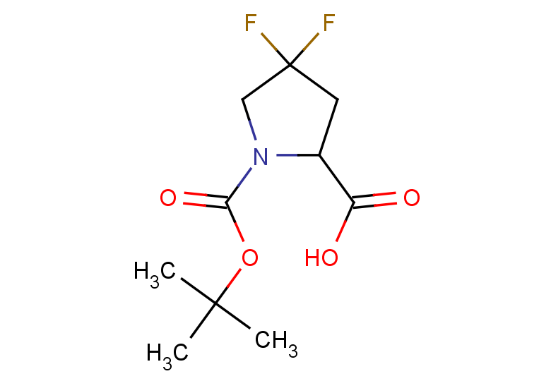 1-[(tert-butoxy)carbonyl]-4,4-difluoropyrrolidine-2-carboxylic acid