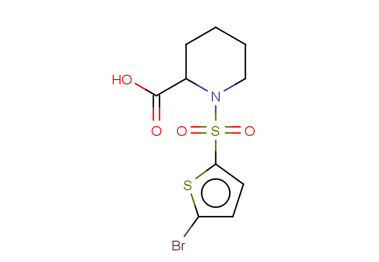 1-[(5-bromothiophen-2-yl)sulfonyl]piperidine-2-carboxylic acid