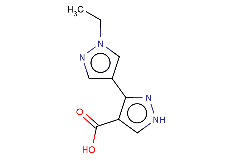 3-(1-ethyl-1H-pyrazol-4-yl)-1H-pyrazole-4-carboxylic acid