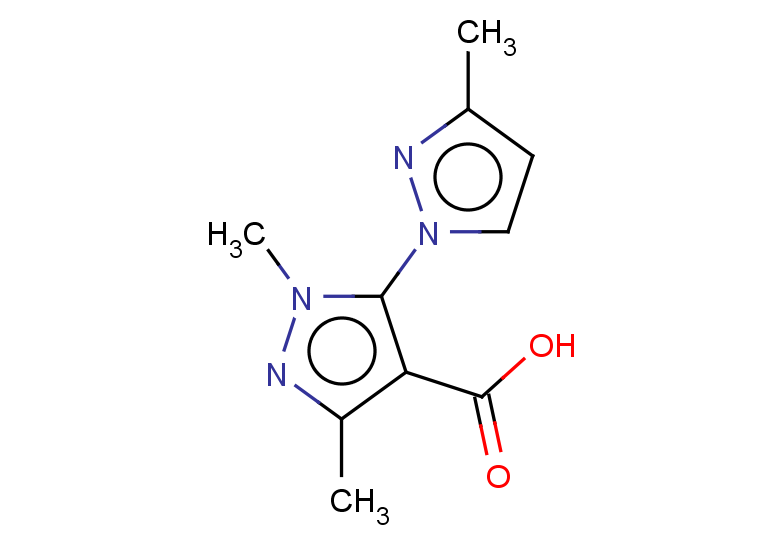 1,3-dimethyl-5-(3-methyl-1H-pyrazol-1-yl)-1H-pyrazole-4-carboxylic acid