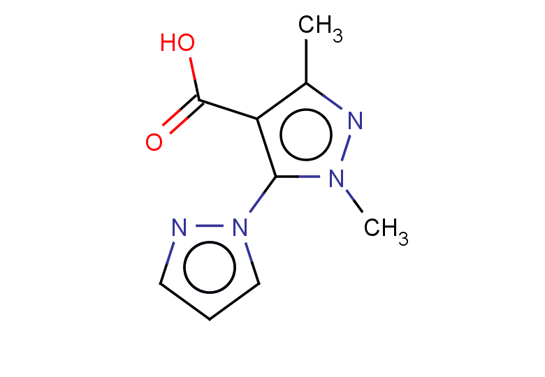 1,3-dimethyl-5-(1H-pyrazol-1-yl)-1H-pyrazole-4-carboxylic acid