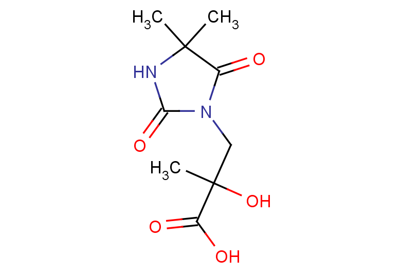 3-(4,4-dimethyl-2,5-dioxoimidazolidin-1-yl)-2-hydroxy-2-methylpropanoic acid