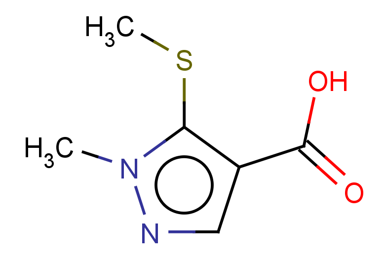 1-methyl-5-(methylsulfanyl)-1H-pyrazole-4-carboxylic acid