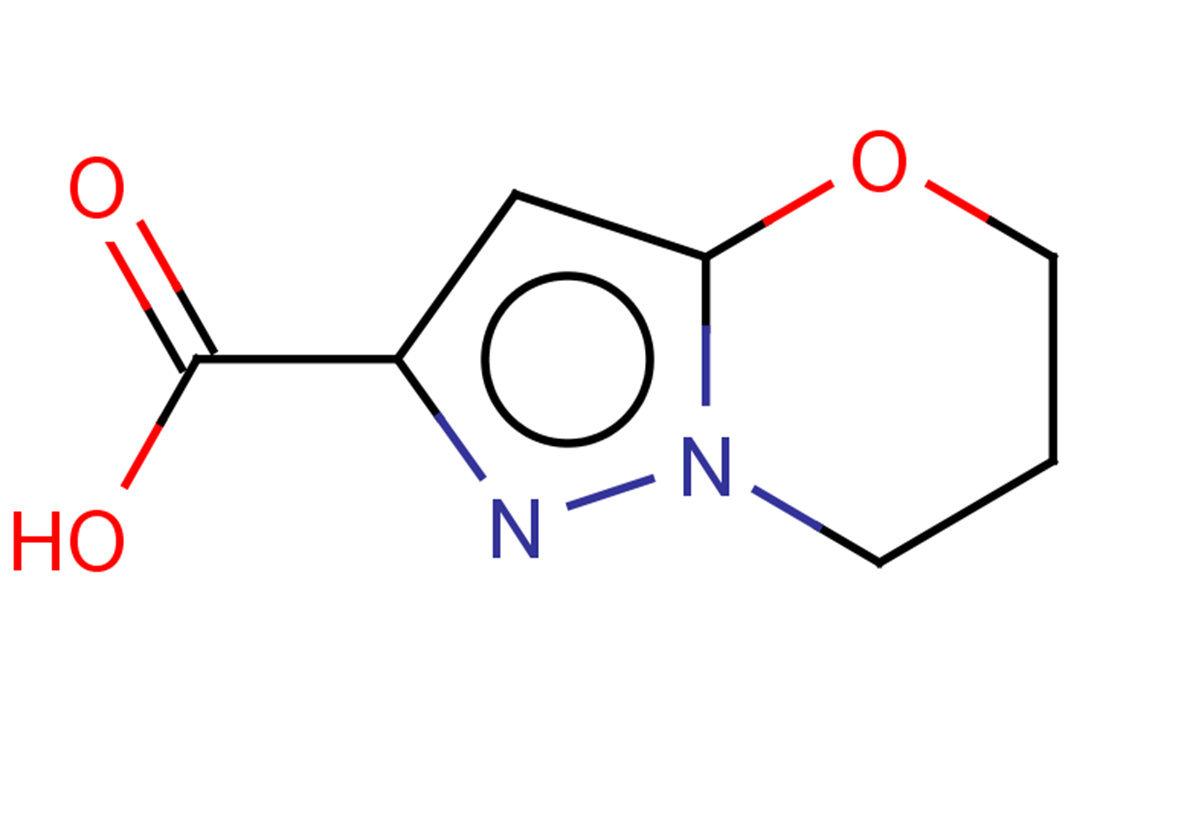 5H,6H,7H-pyrazolo[3,2-b][1,3]oxazine-2-carboxylic acid