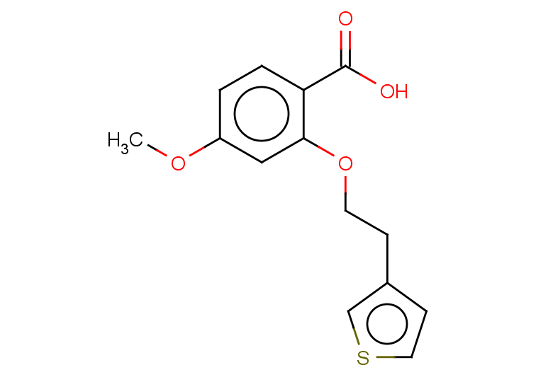 4-methoxy-2-[2-(thiophen-3-yl)ethoxy]benzoic acid
