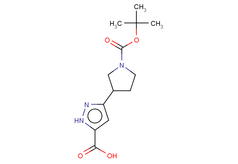 3-{1-[(tert-butoxy)carbonyl]pyrrolidin-3-yl}-1H-pyrazole-5-carboxylic acid
