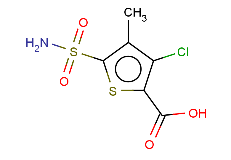 3-chloro-4-methyl-5-sulfamoylthiophene-2-carboxylic acid