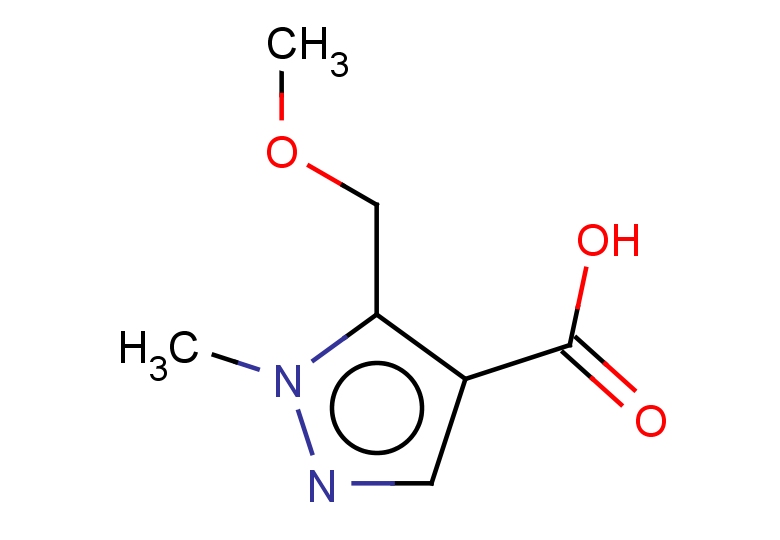5-(methoxymethyl)-1-methyl-1H-pyrazole-4-carboxylic acid