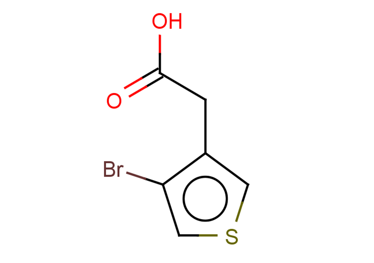 2-(4-bromothiophen-3-yl)acetic acid