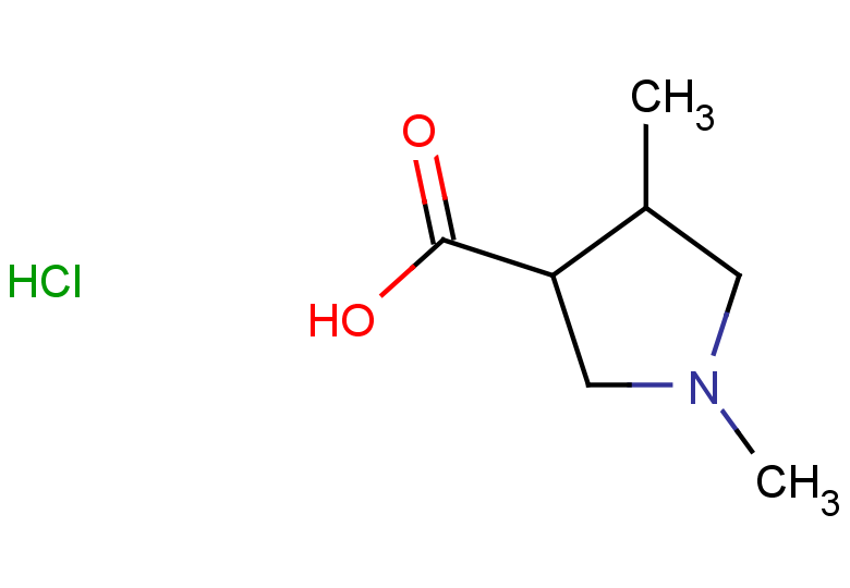 1,4-dimethylpyrrolidine-3-carboxylic acid hydrochloride