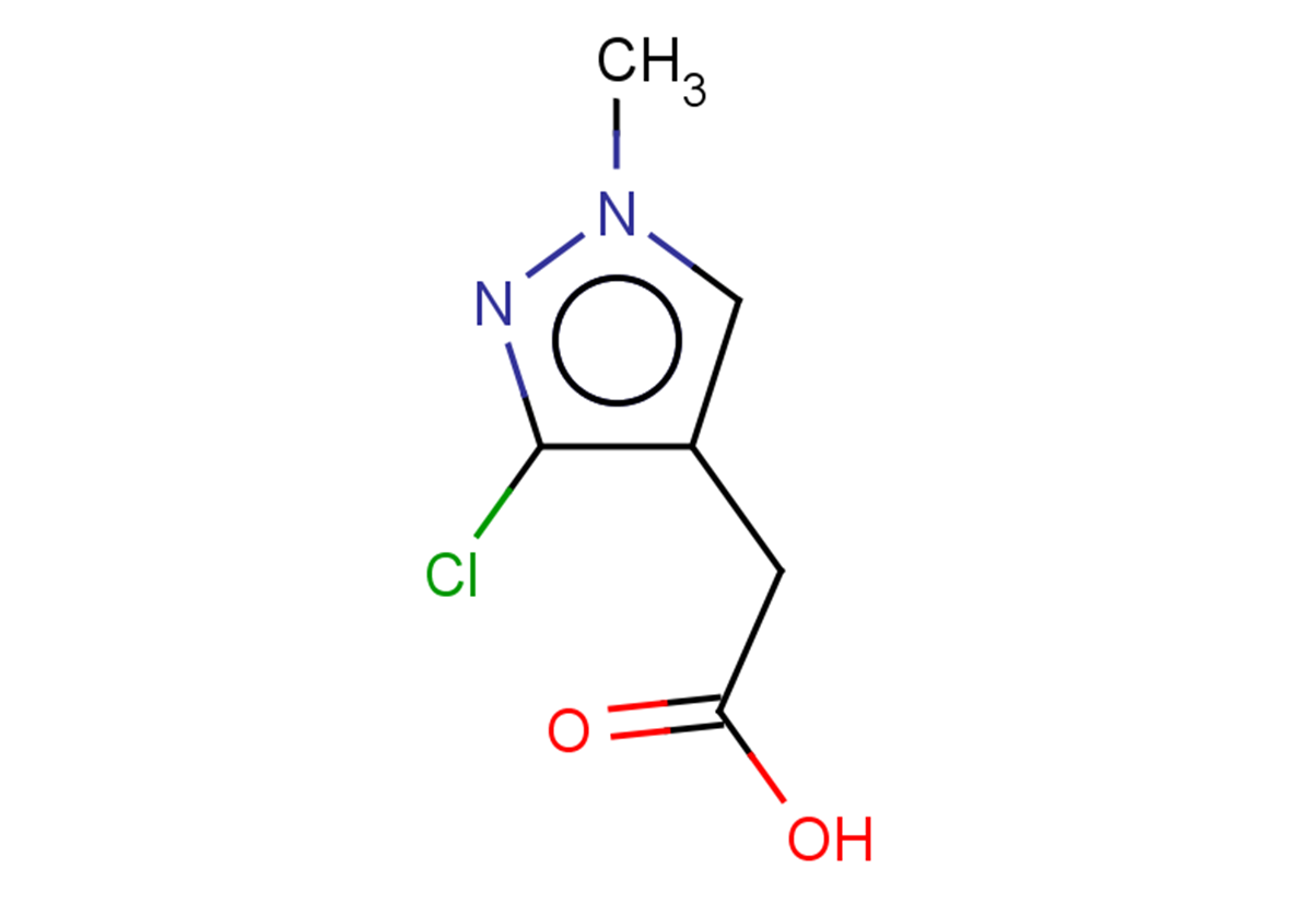 2-(3-chloro-1-methyl-1H-pyrazol-4-yl)acetic acid
