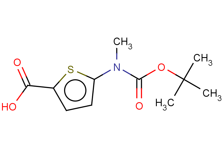 5-{[(tert-butoxy)carbonyl](methyl)amino}thiophene-2-carboxylic acid