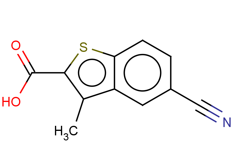 5-cyano-3-methyl-1-benzothiophene-2-carboxylic acid