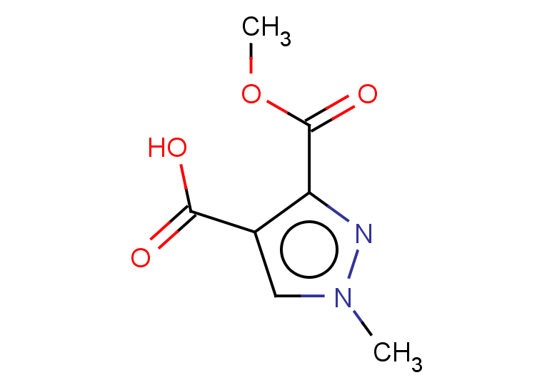 3-(methoxycarbonyl)-1-methyl-1H-pyrazole-4-carboxylic acid