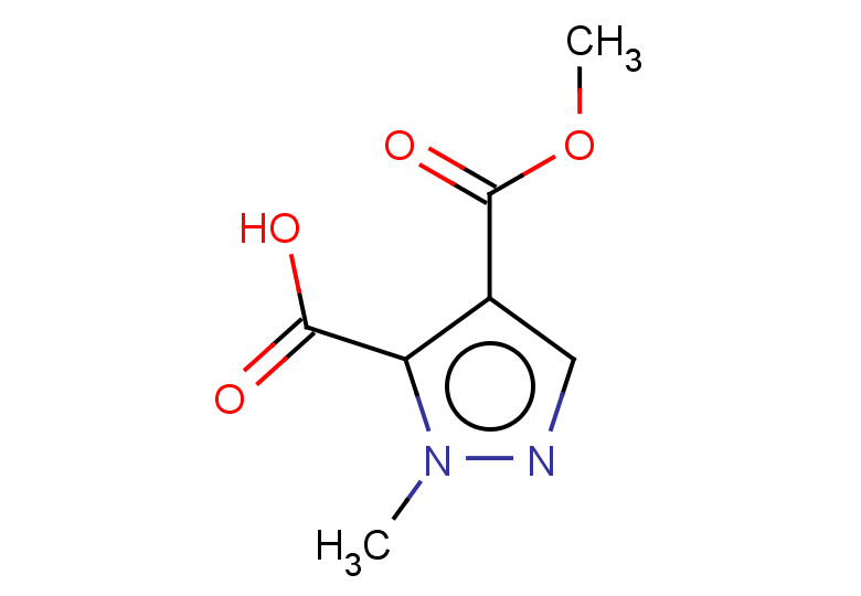 4-(methoxycarbonyl)-1-methyl-1H-pyrazole-5-carboxylic acid