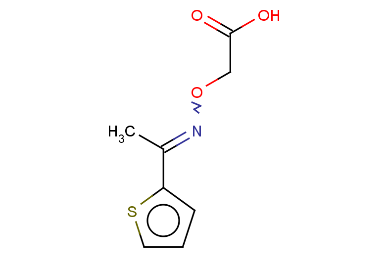 2-({[1-(thiophen-2-yl)ethylidene]amino}oxy)acetic acid