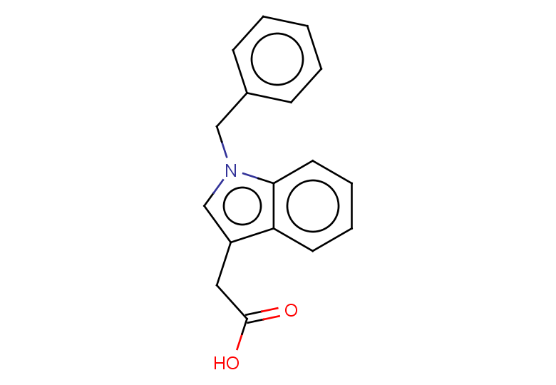 2-(1-benzyl-1H-indol-3-yl)acetic acid