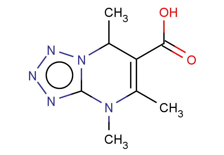 4,5,7-trimethyl-4H,7H-[1,2,3,4]tetrazolo[1,5-a]pyrimidine-6-carboxylic acid