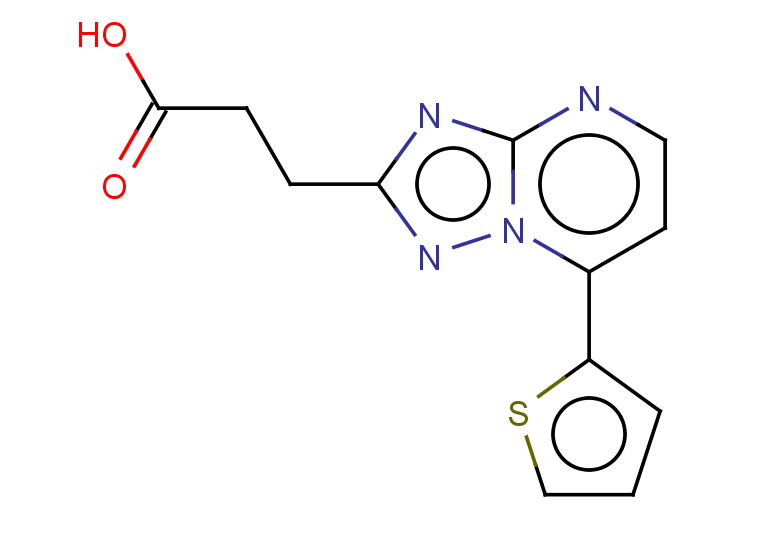 3-[7-(thiophen-2-yl)-[1,2,4]triazolo[1,5-a]pyrimidin-2-yl]propanoic acid