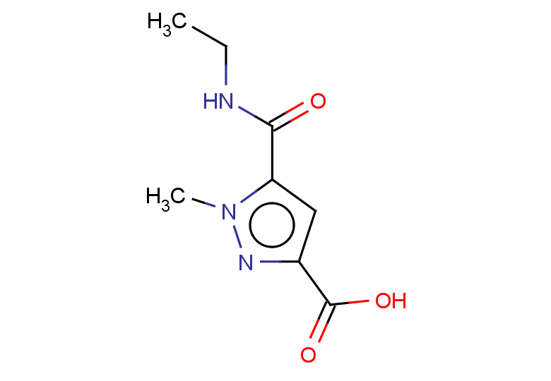 5-(ethylcarbamoyl)-1-methyl-1H-pyrazole-3-carboxylic acid
