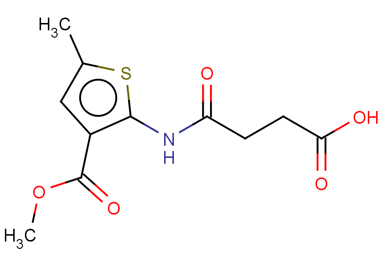 3-{[3-(methoxycarbonyl)-5-methylthiophen-2-yl]carbamoyl}propanoic acid