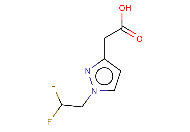 2-[1-(2,2-difluoroethyl)-1H-pyrazol-3-yl]acetic acid