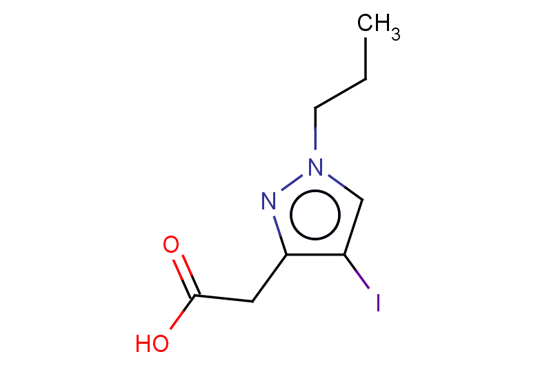 2-(4-iodo-1-propyl-1H-pyrazol-3-yl)acetic acid