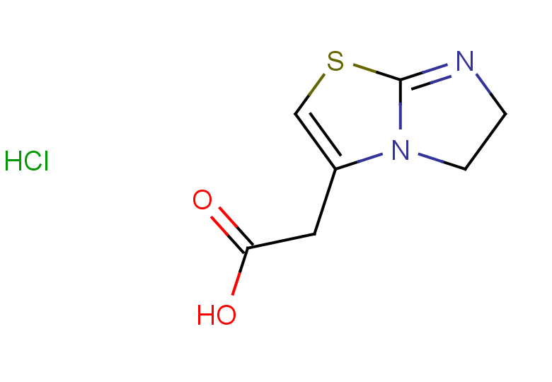 2-{5H,6H-imidazo[2,1-b][1,3]thiazol-3-yl}acetic acid hydrochloride