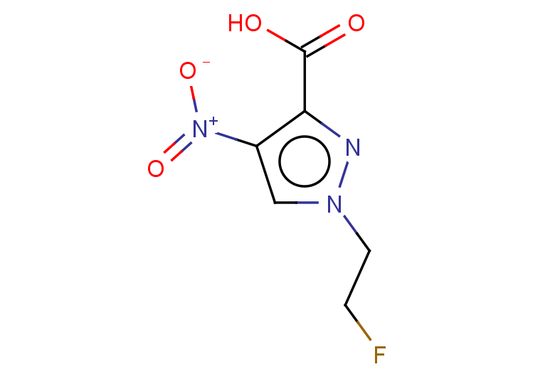 1-(2-fluoroethyl)-4-nitro-1H-pyrazole-3-carboxylic acid