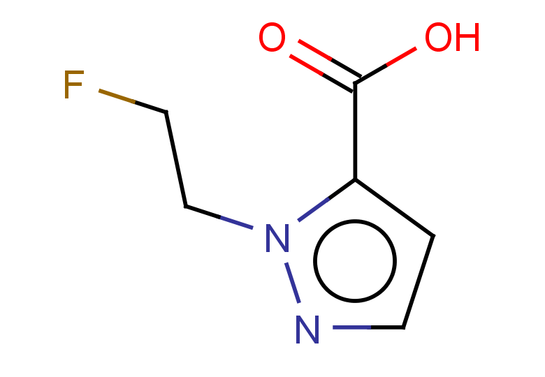1-(2-fluoroethyl)-1H-pyrazole-5-carboxylic acid